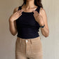Ribbed tank tops combo Of 3